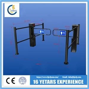 Siêu thị Radar đen Cửa xoay cảm ứng tự động, kim loại, lò vi sóng