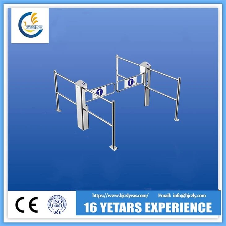 Siêu thị Cổng xoay cảm ứng bằng thép không gỉ hồng ngoại