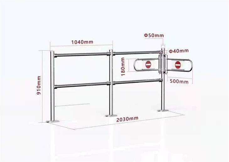Lan can và nút chặn máy tính tiền